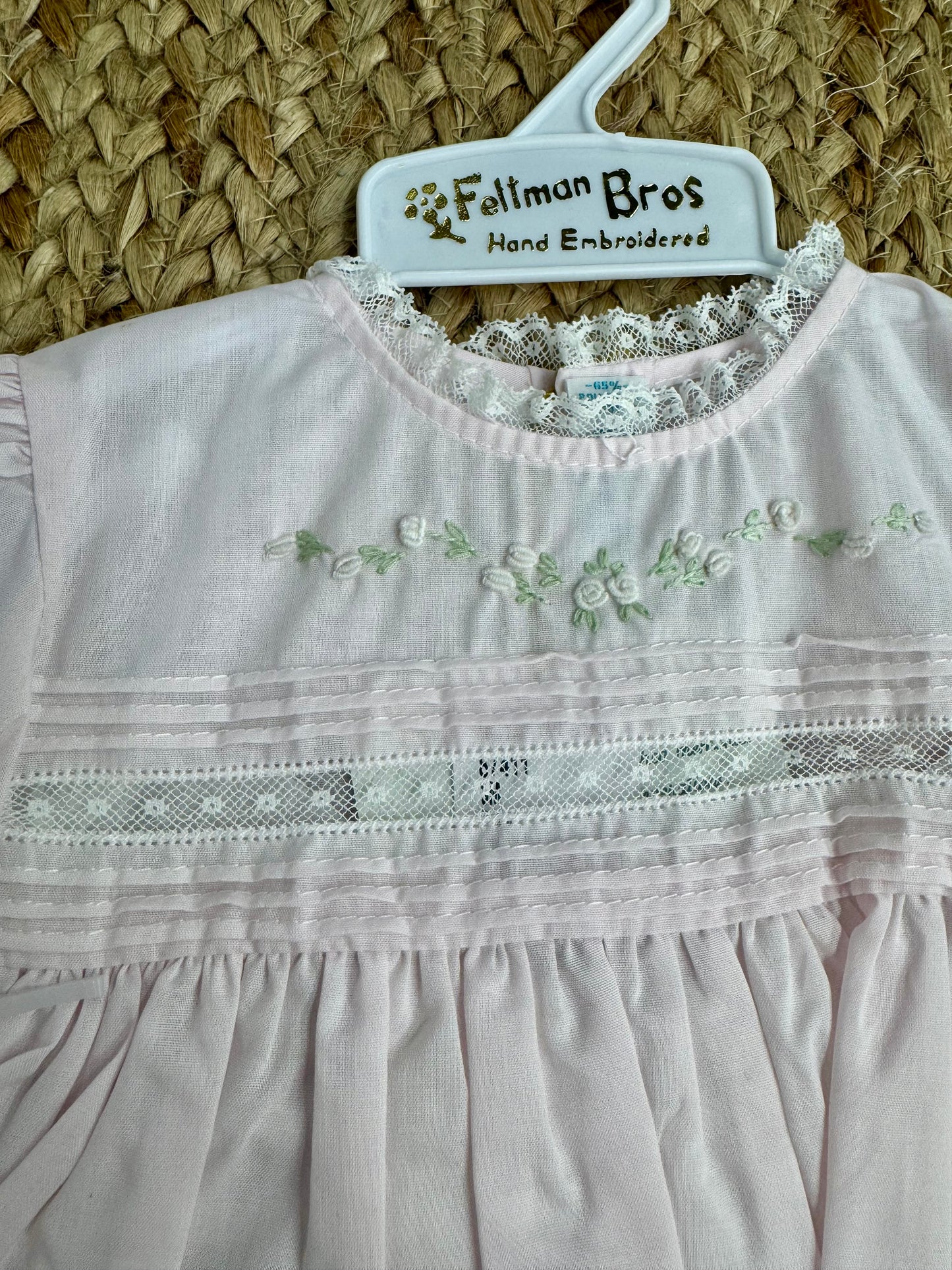 FB Pink Floral Bullions Dress