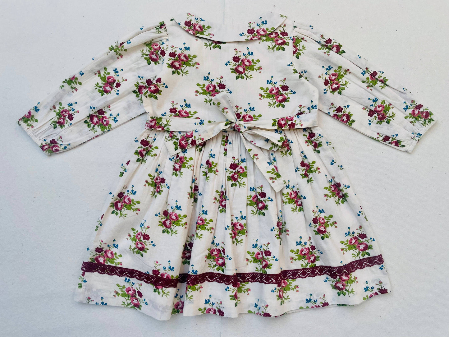 Bunch Floral Printed Dress