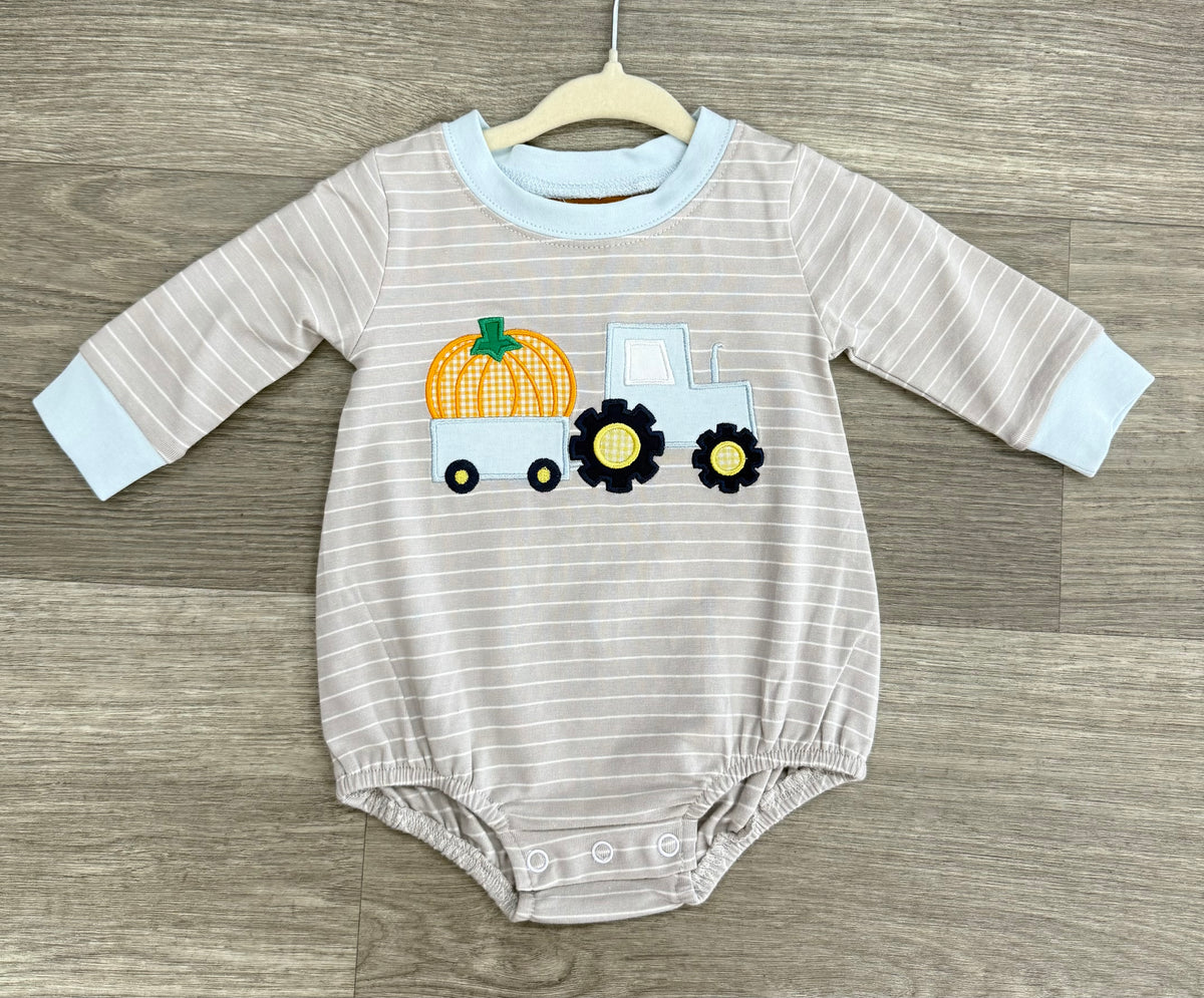 Pumpkin Haul Boy Bubble