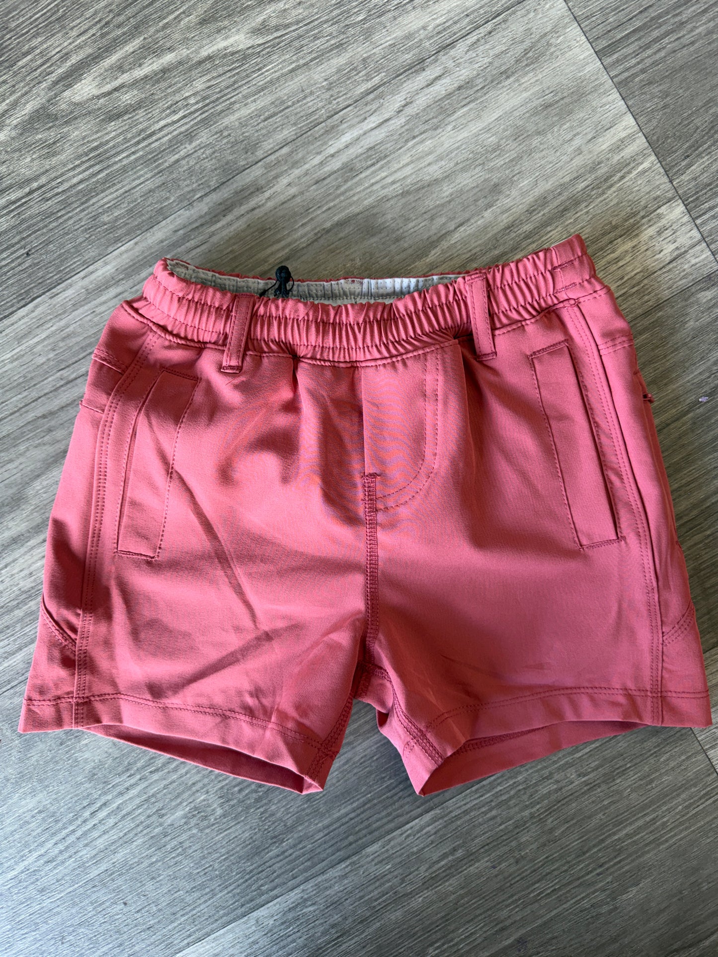 Meripex Relaxed Red FB Shorts