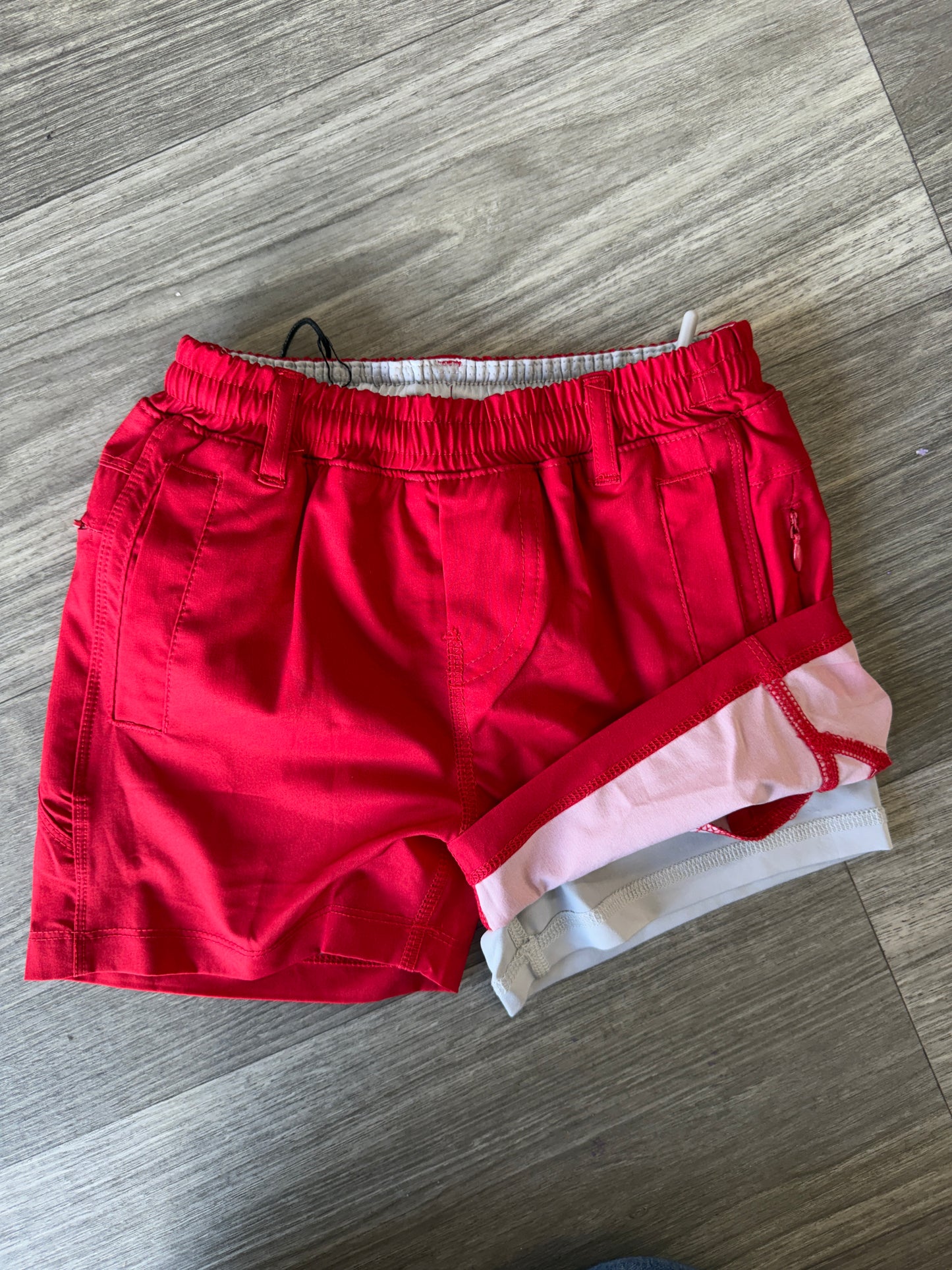 Meripex Red FB Shorts