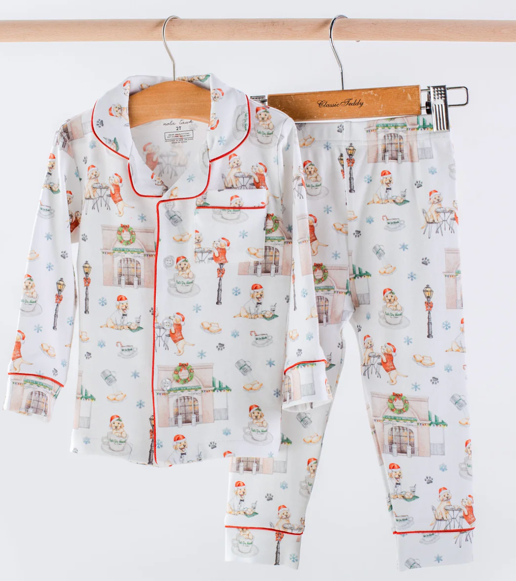 Café du Monde Beignet Holiday Pajamas