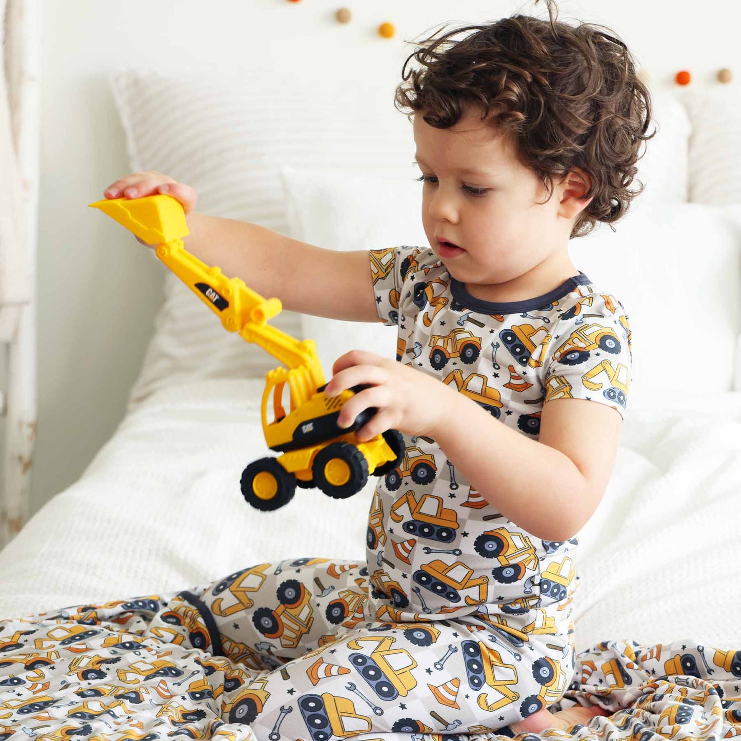Under Construction Two Piece Pajama Set