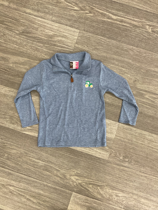 Banana Split Tractor Boys 1/4 Zip Pullover