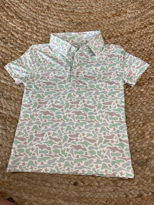 Meripex Marsh Camo Polo