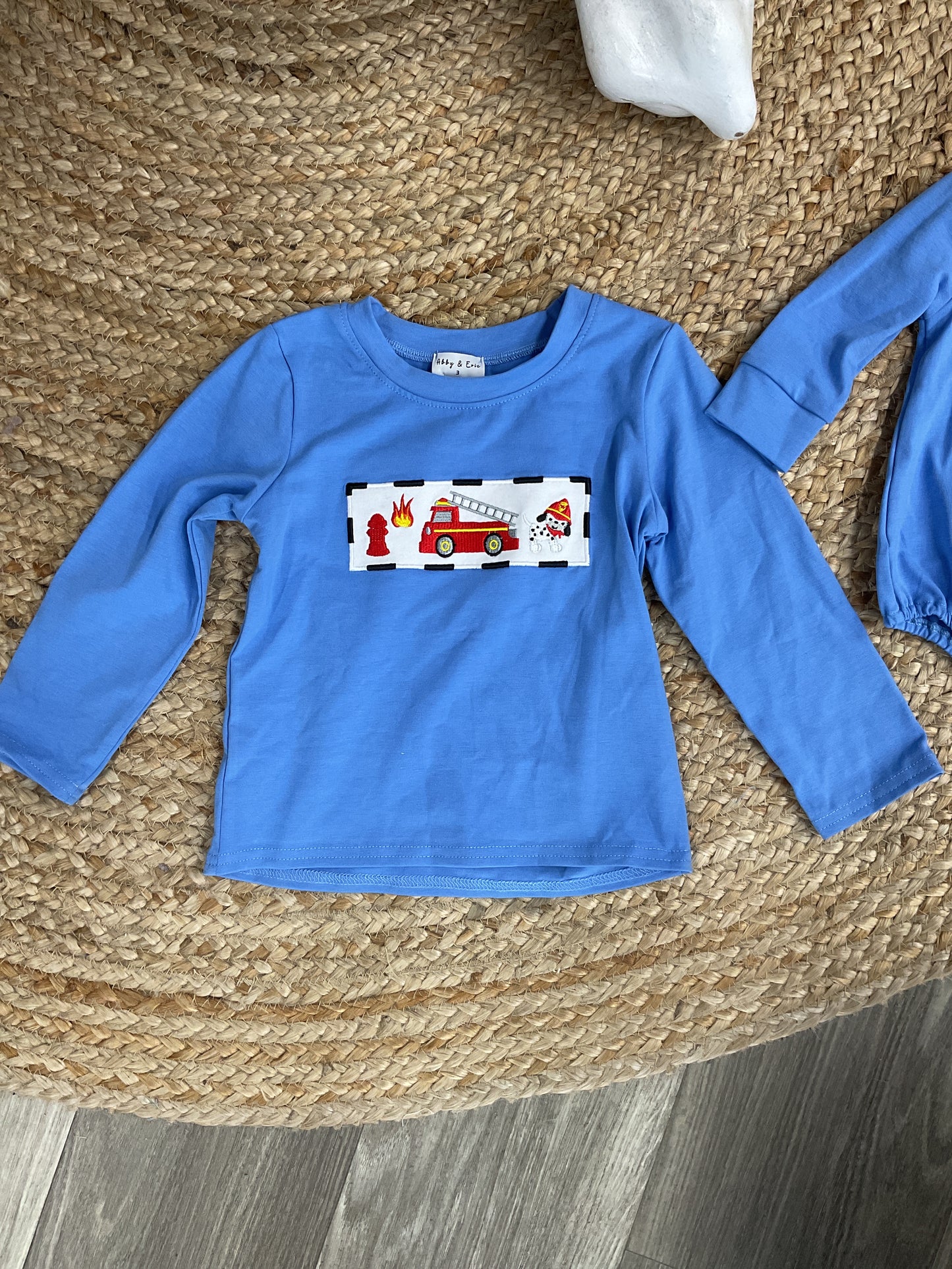 Blue Firefighter Shirt