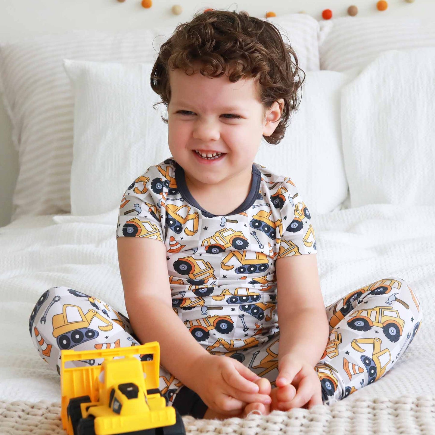 Under Construction Two Piece Pajama Set