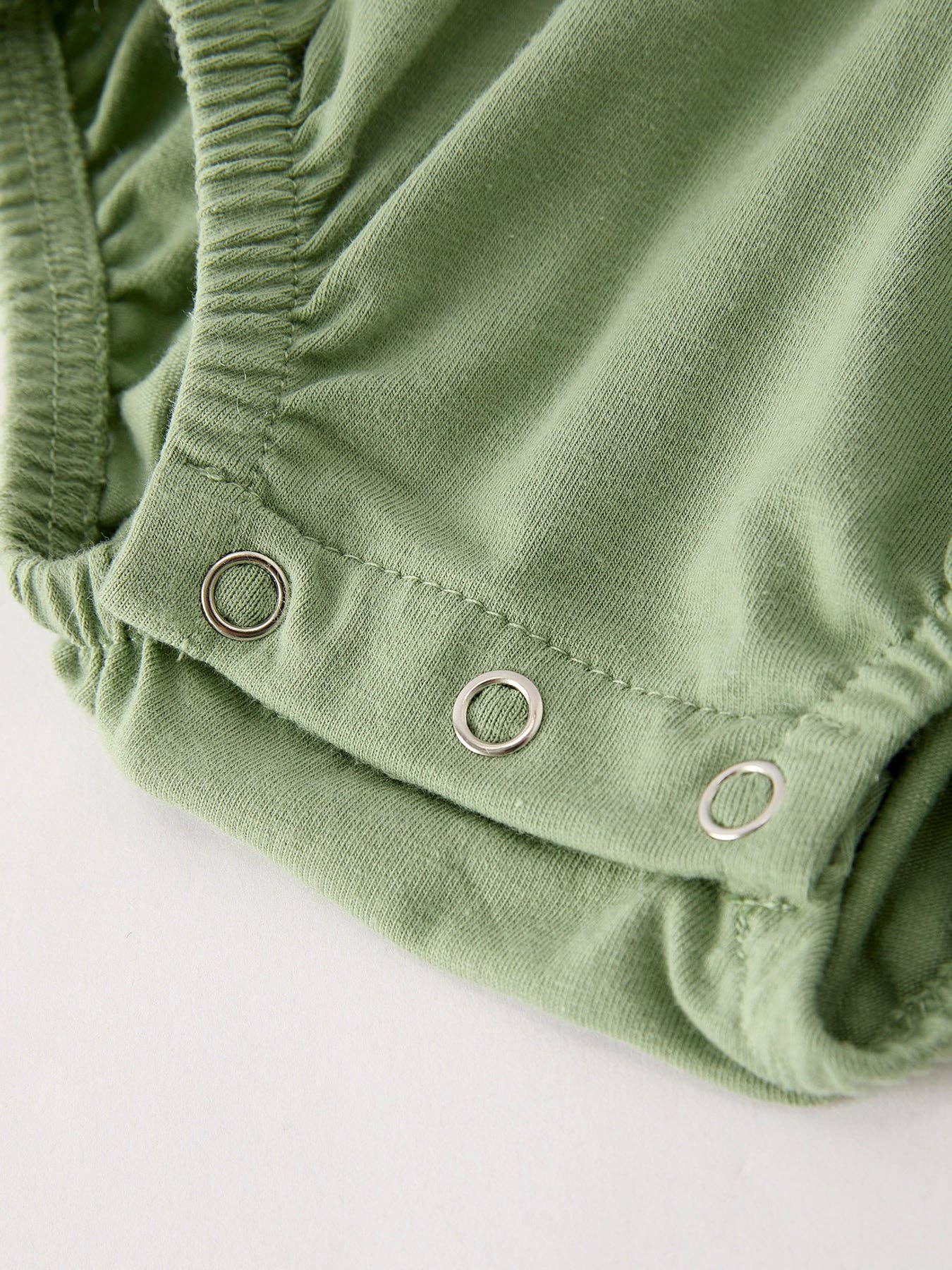 Turkey Smock Embroidered Green Baby Girl Bubble