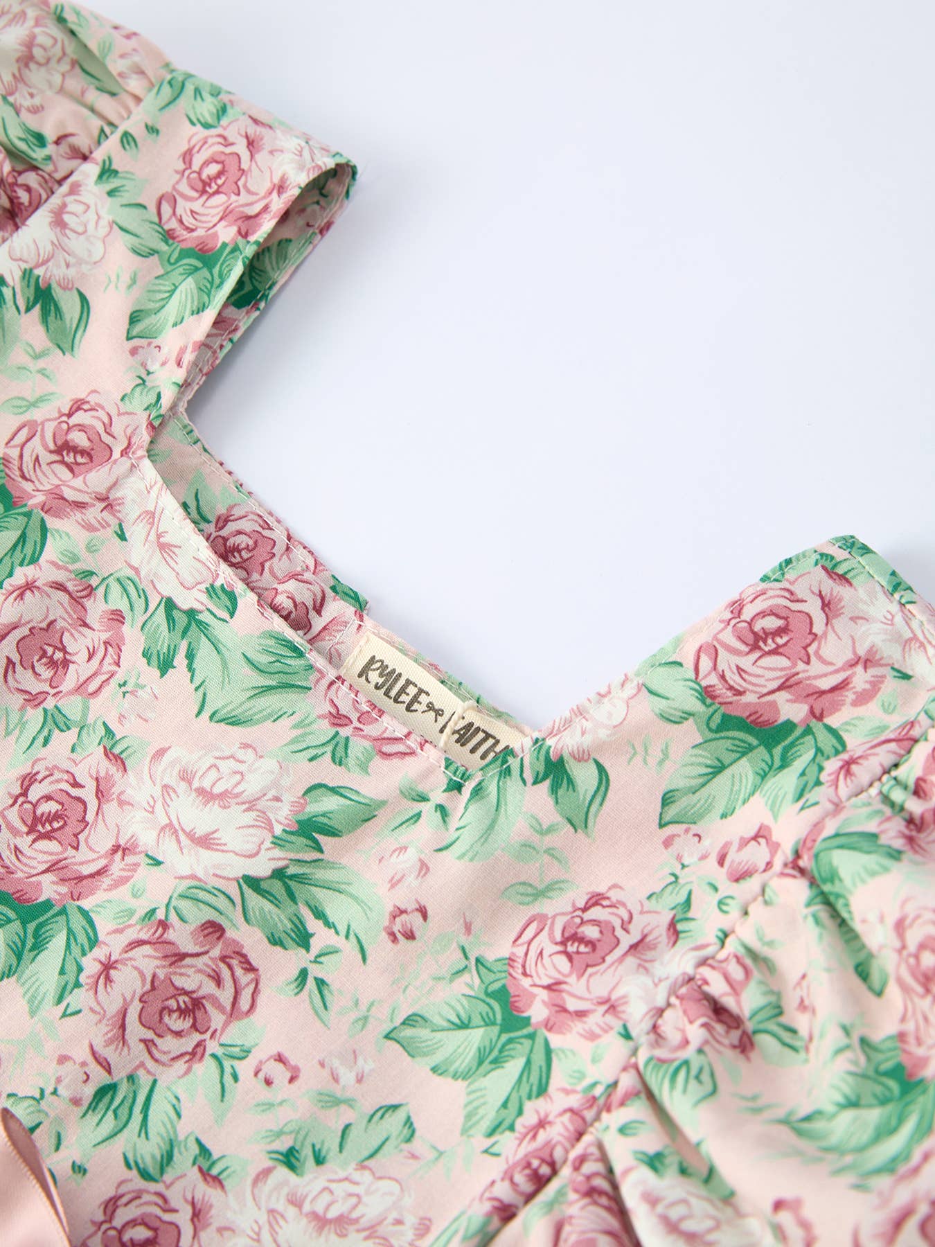 Vintage Rose Baby Girls Dress Sister Outfit