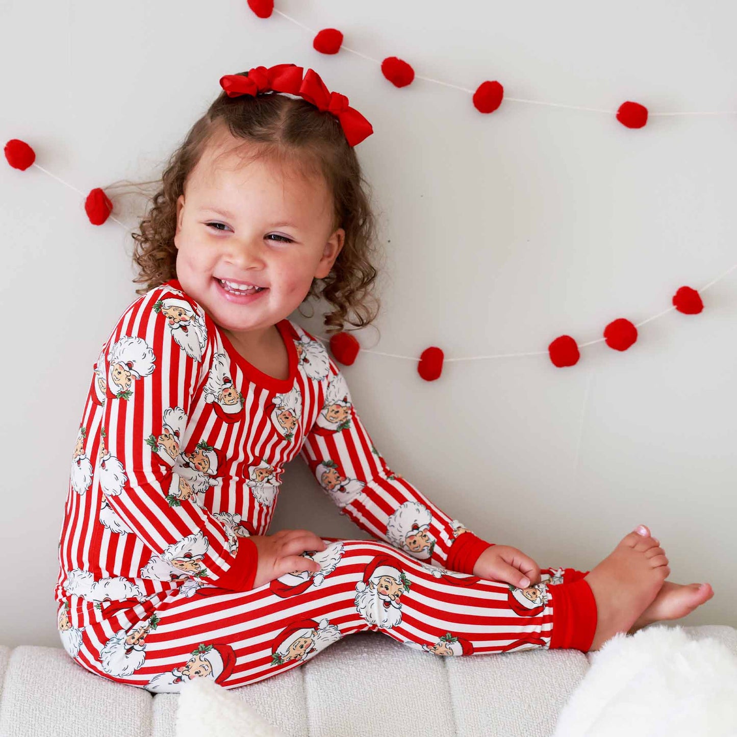 Santa Claus Lane Two Piece Pajama Set