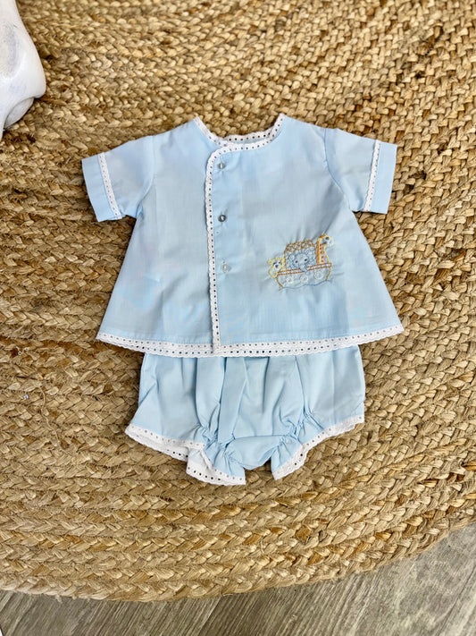 Noah's Ark Diaper Set