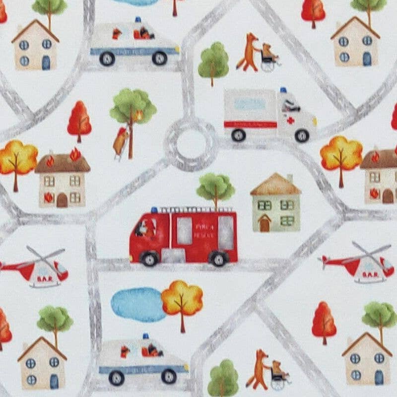 First Responders Boy Romper
