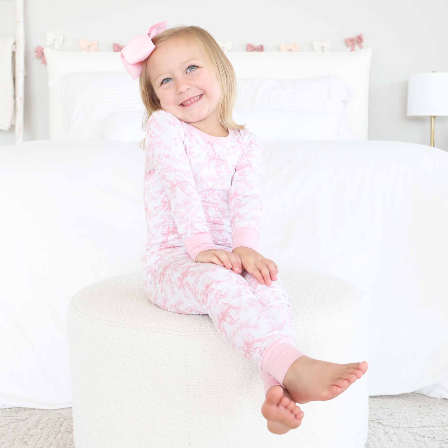 Fancy Frills Two Piece Pajama Set