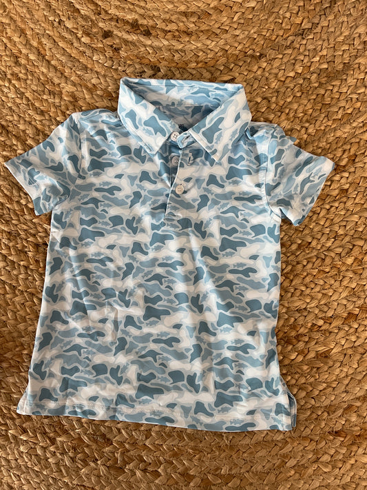 Meripex Coastal Camo Polo
