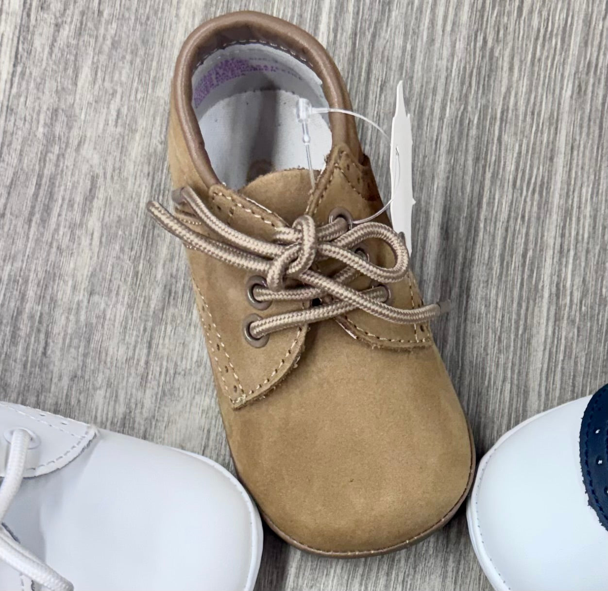 James Lace Up Shoe 2157 - Nu Khaki