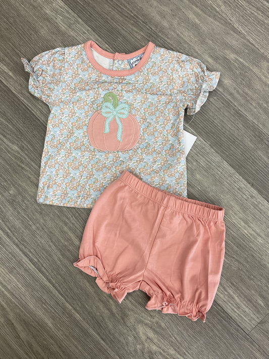 Three Sisters Pumpkin Applique Bloomer Set