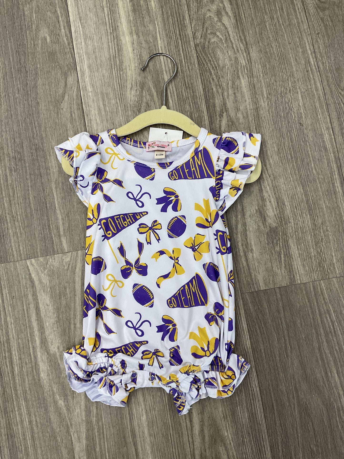 LSU Baby Romper