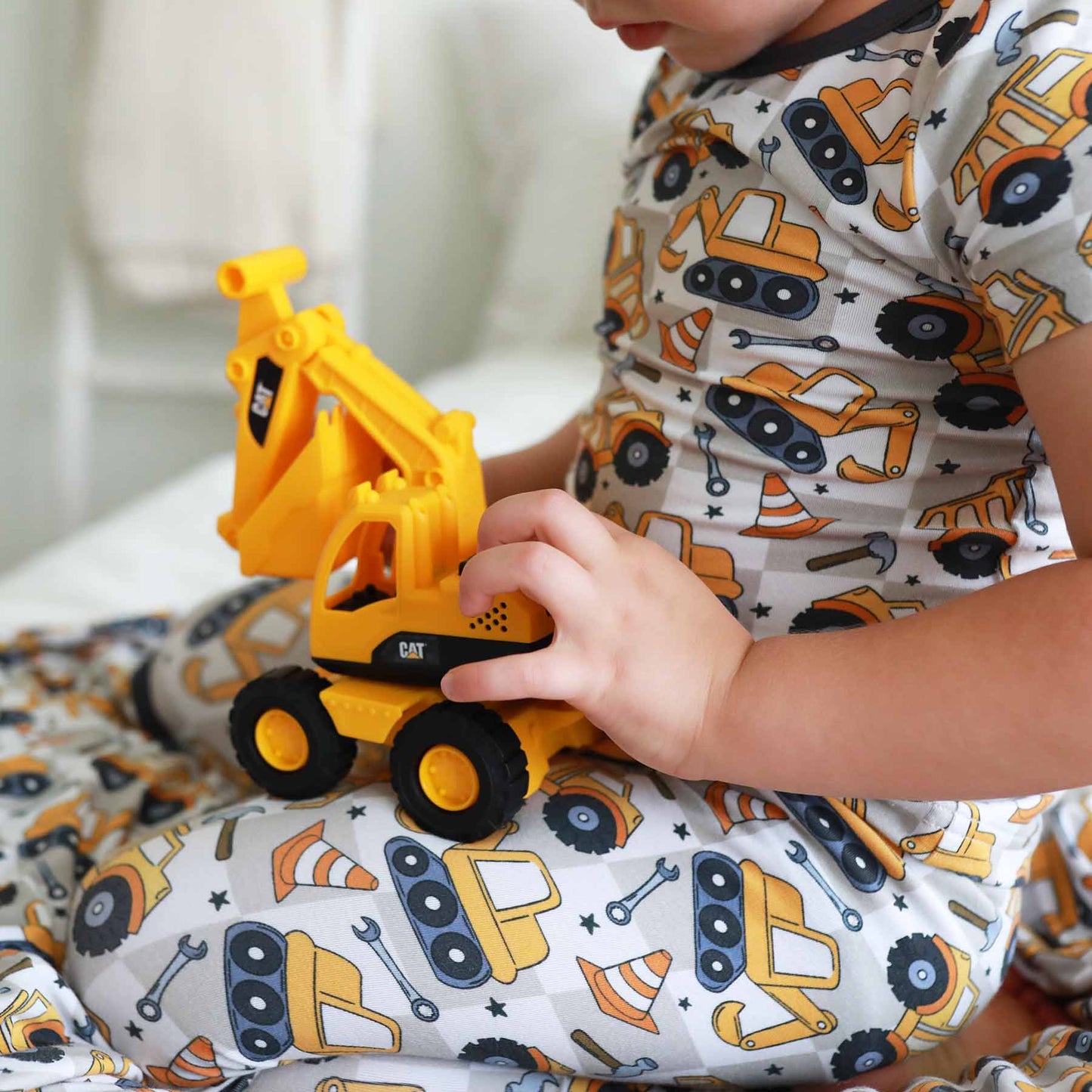 Under Construction Two Piece Pajama Set