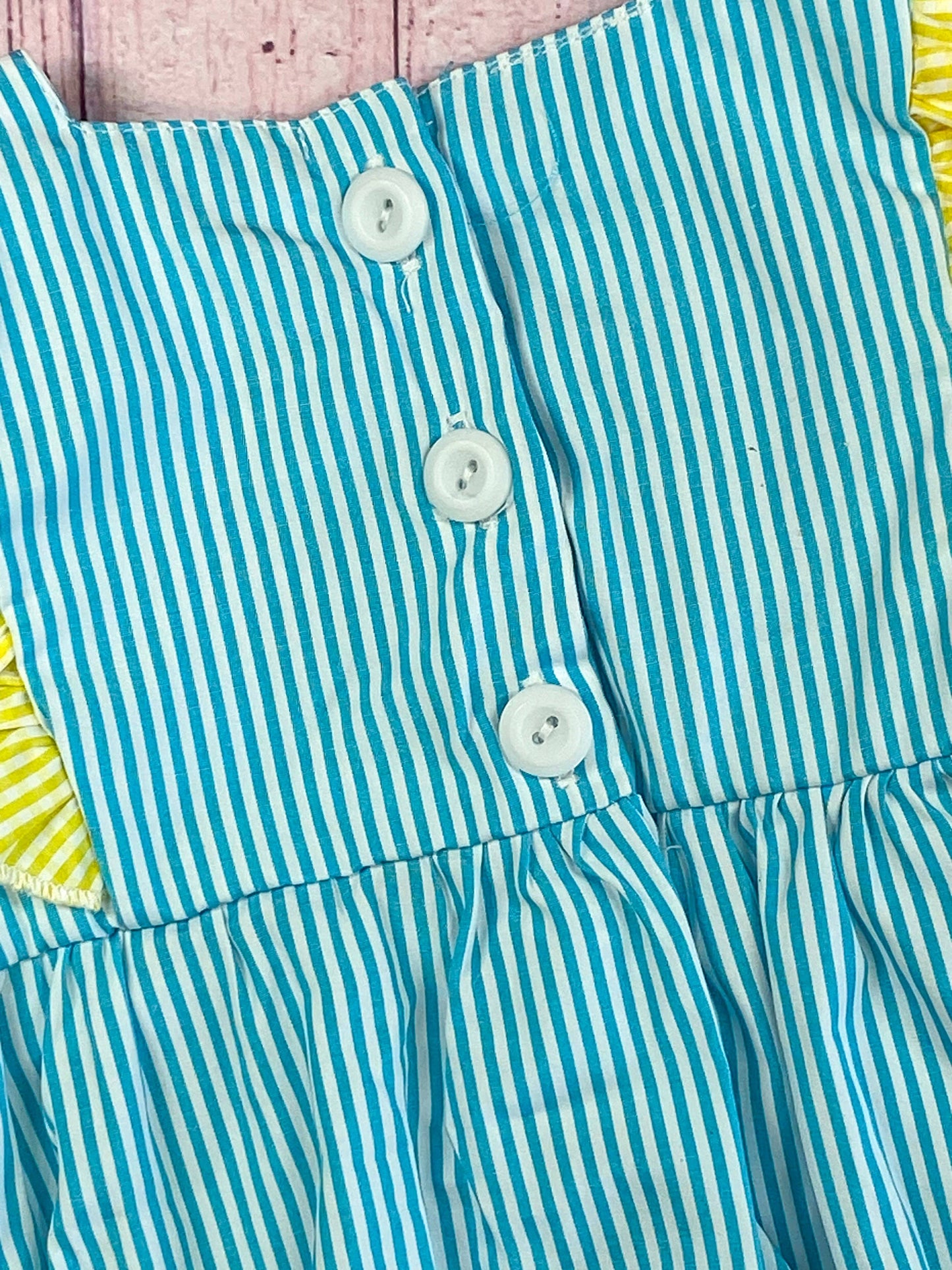 Ice Cream Ruffles & Bows Infant Romper