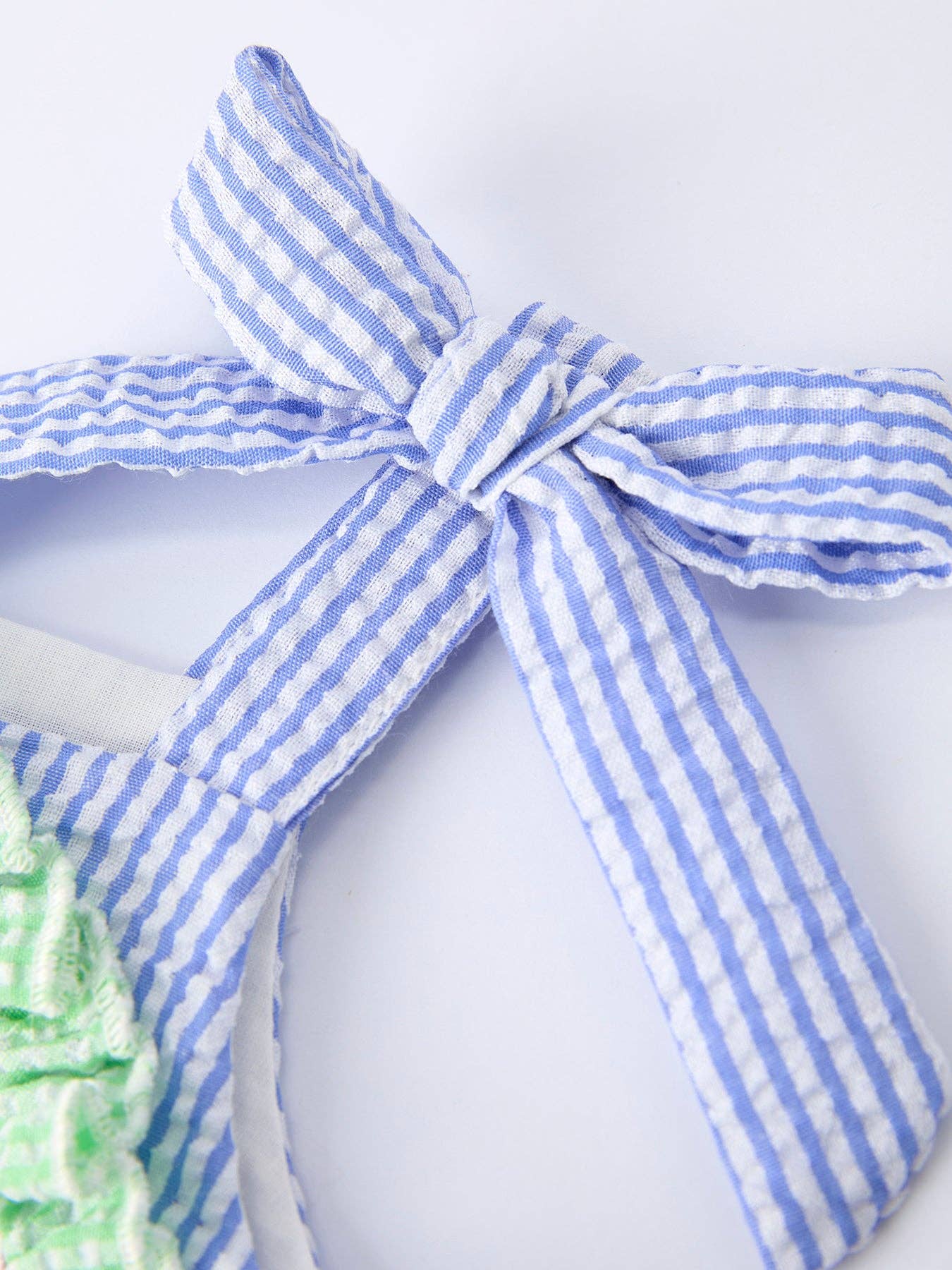 Watermelon Stripe Girl Romper