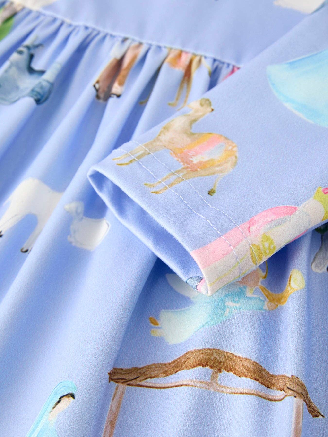 Nativity Girls Long Sleeve Dress
