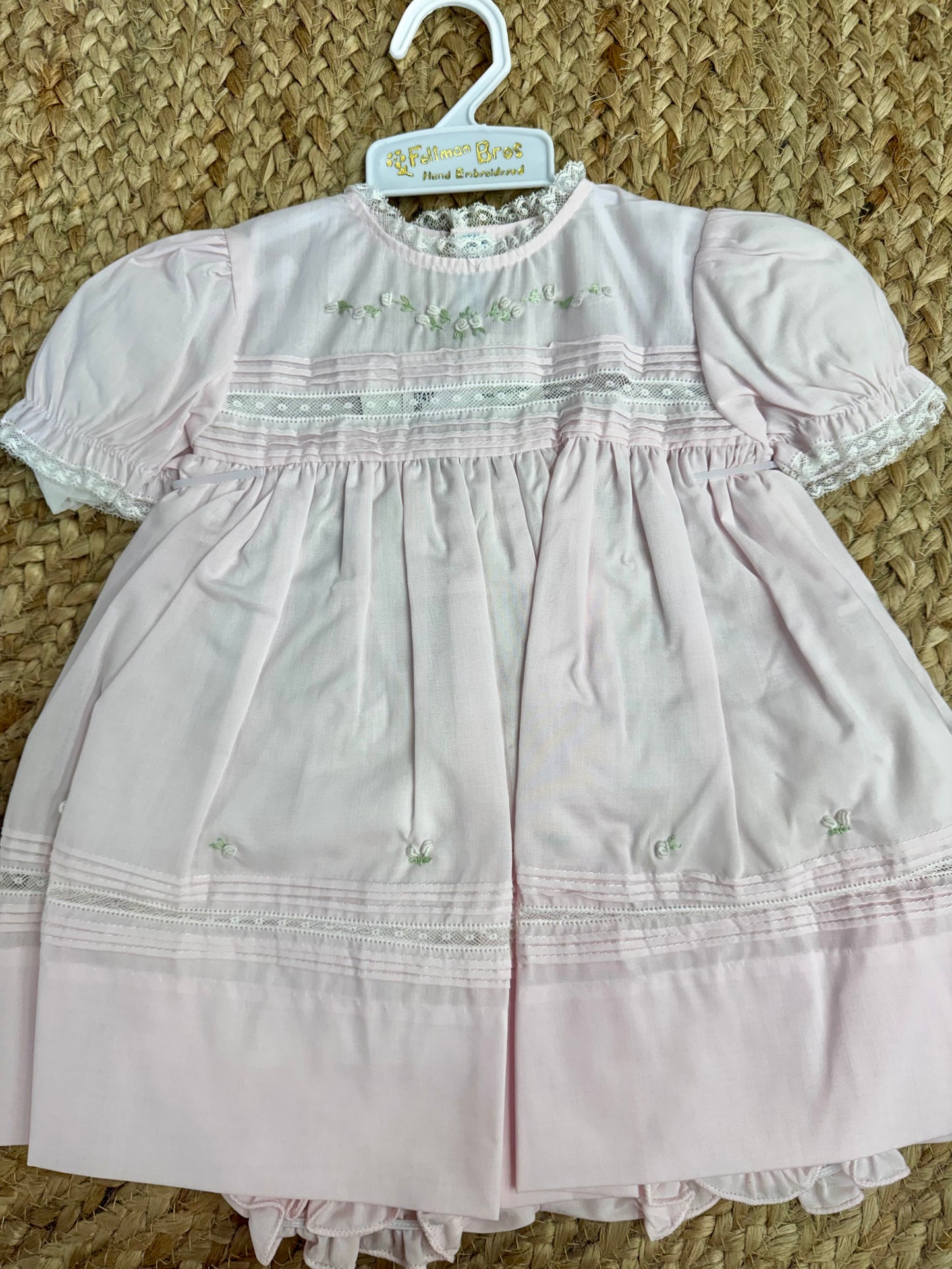 FB Pink Floral Bullions Dress