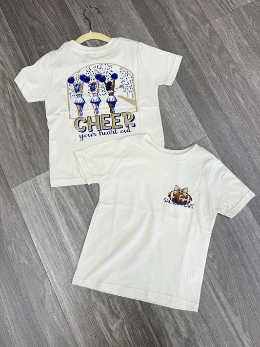 Sacred Heart Cheerleading Tee