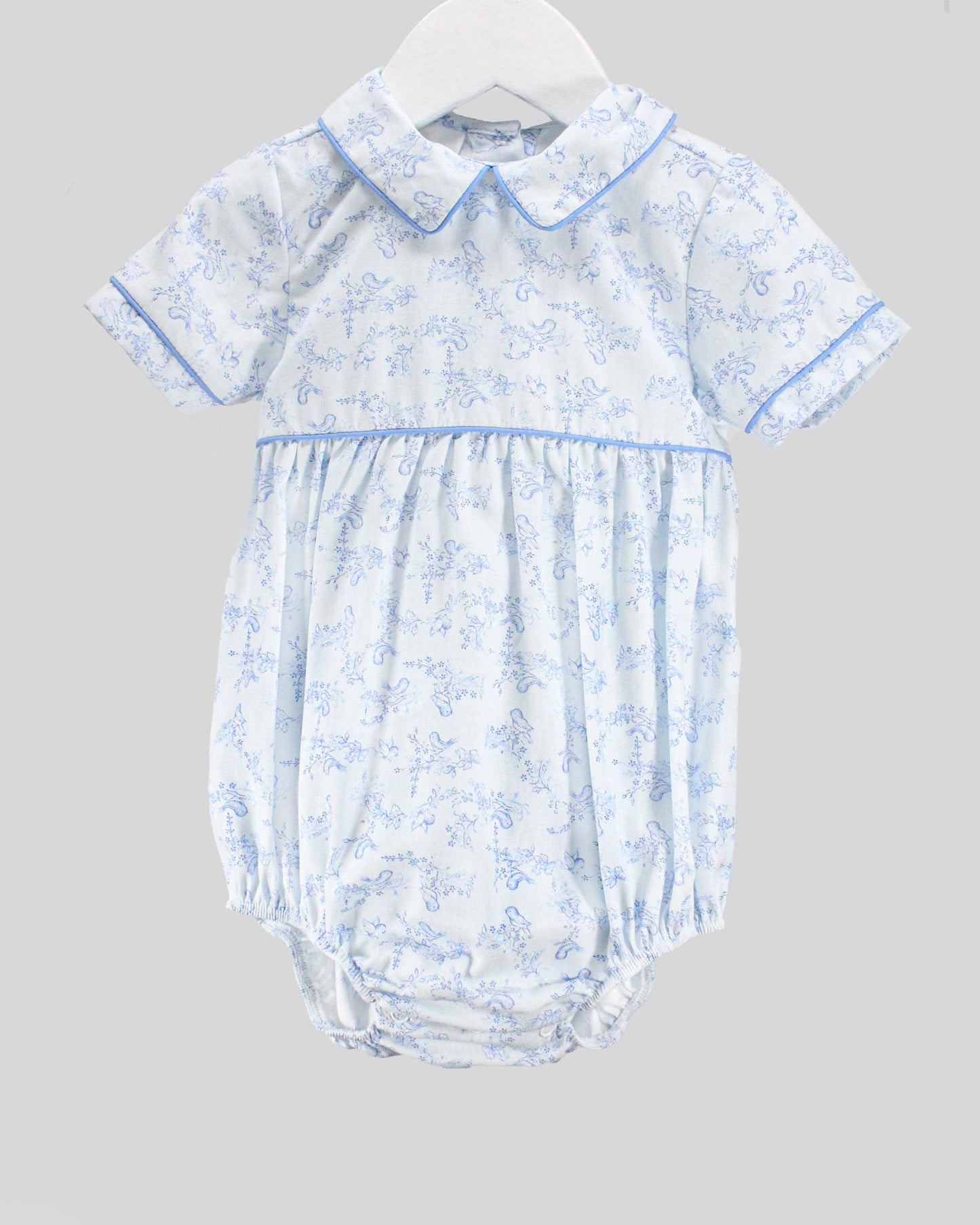Classic Blue Toile Connor Bubble