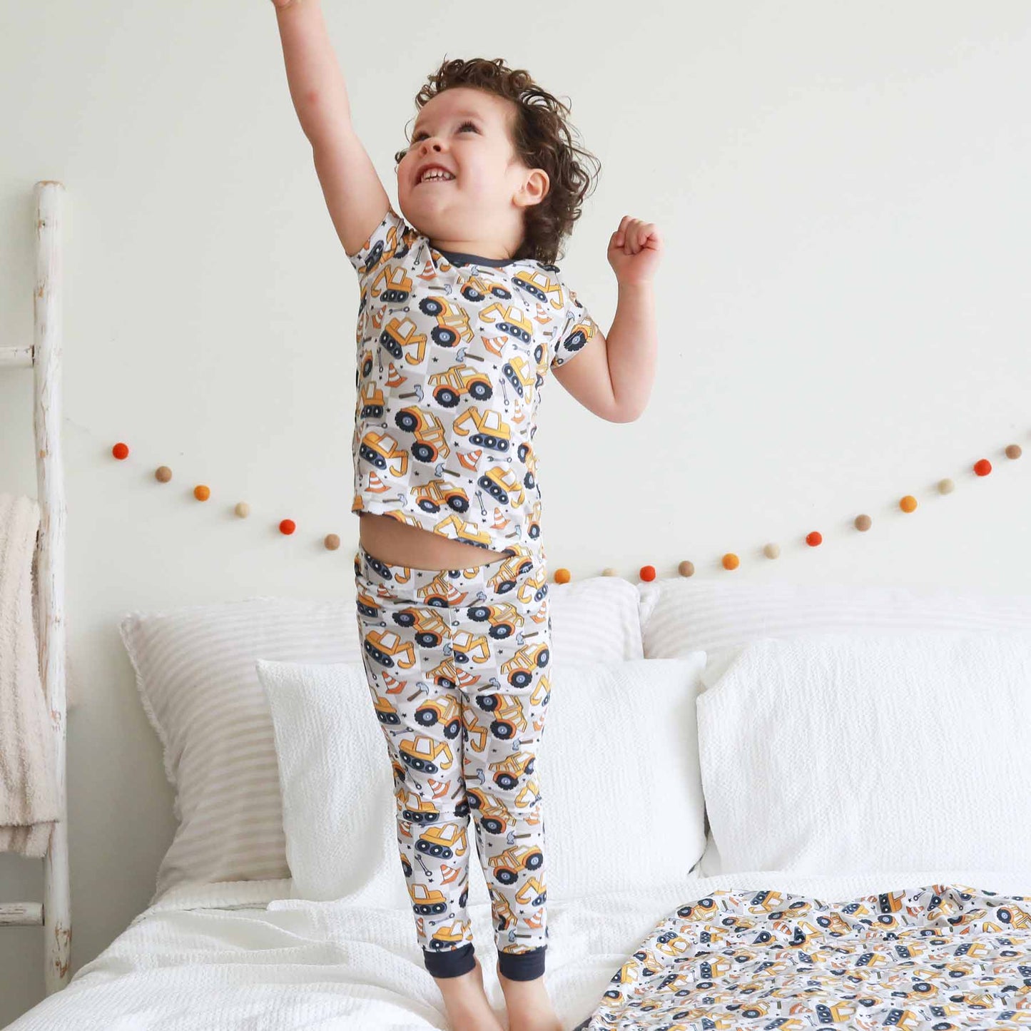 Under Construction Two Piece Pajama Set
