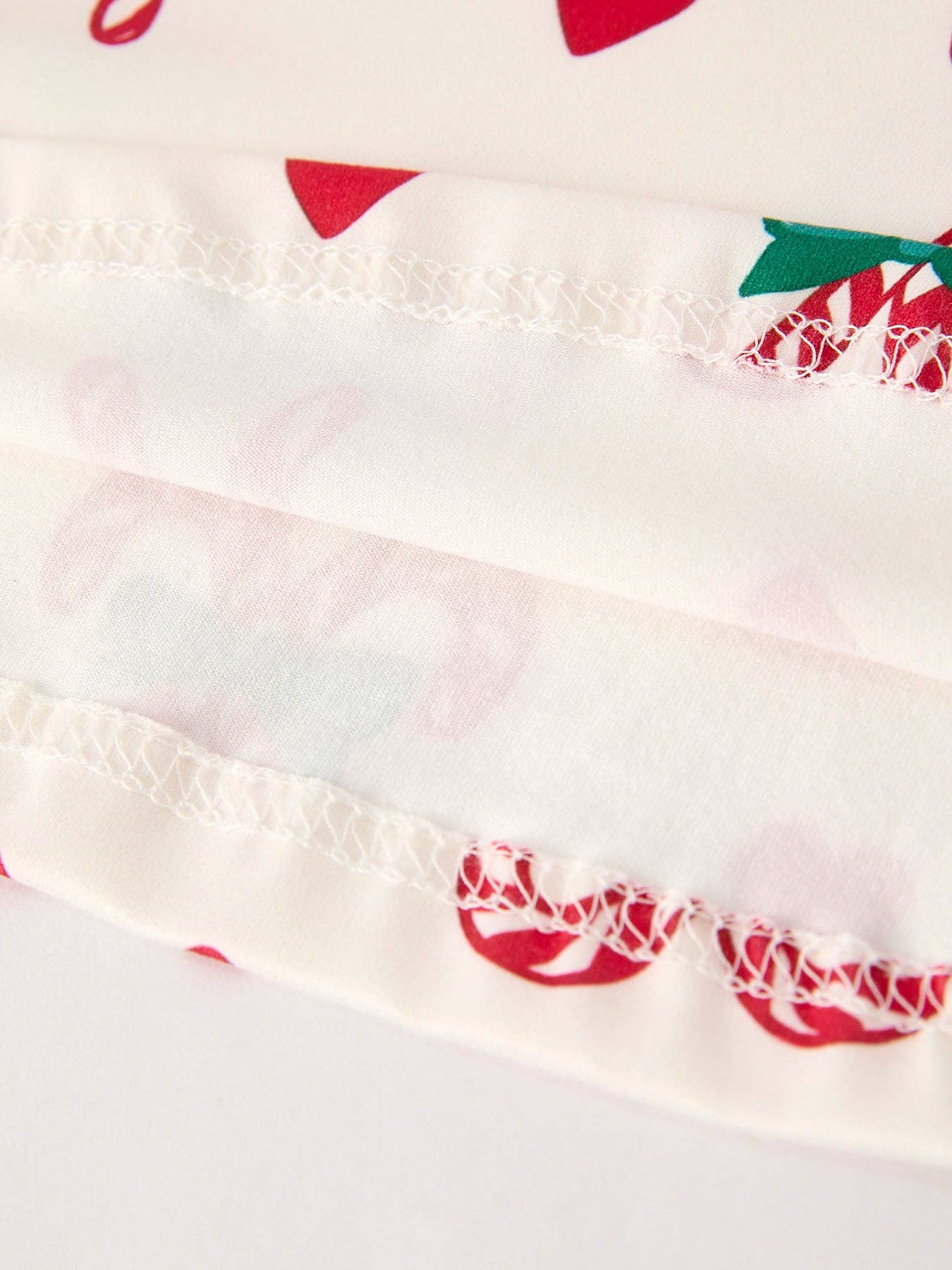 Candy Cane & Heart Christmas Girls Dress