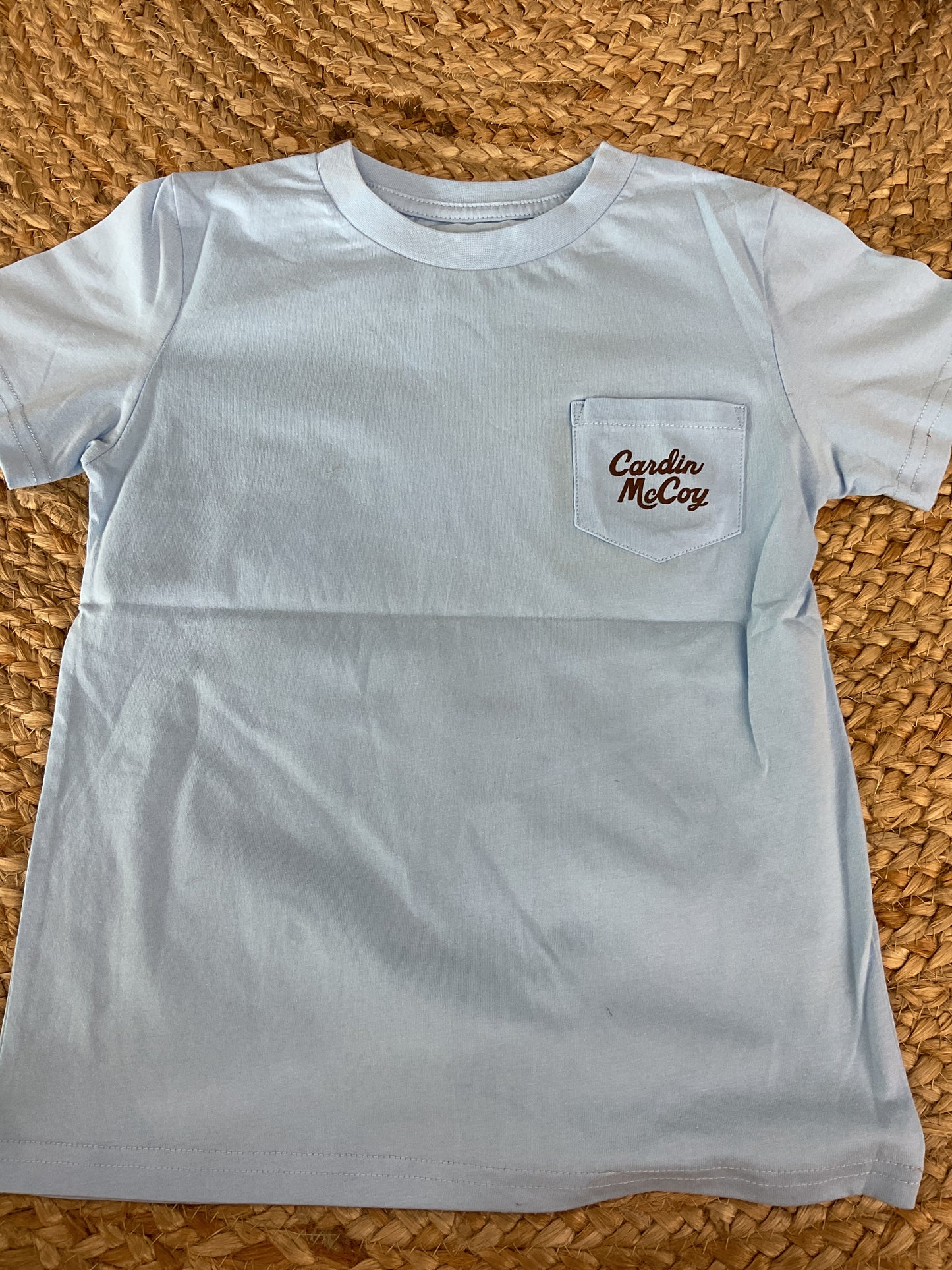 Cardin McCoy Callin and Ballin Tee (Light Blue)