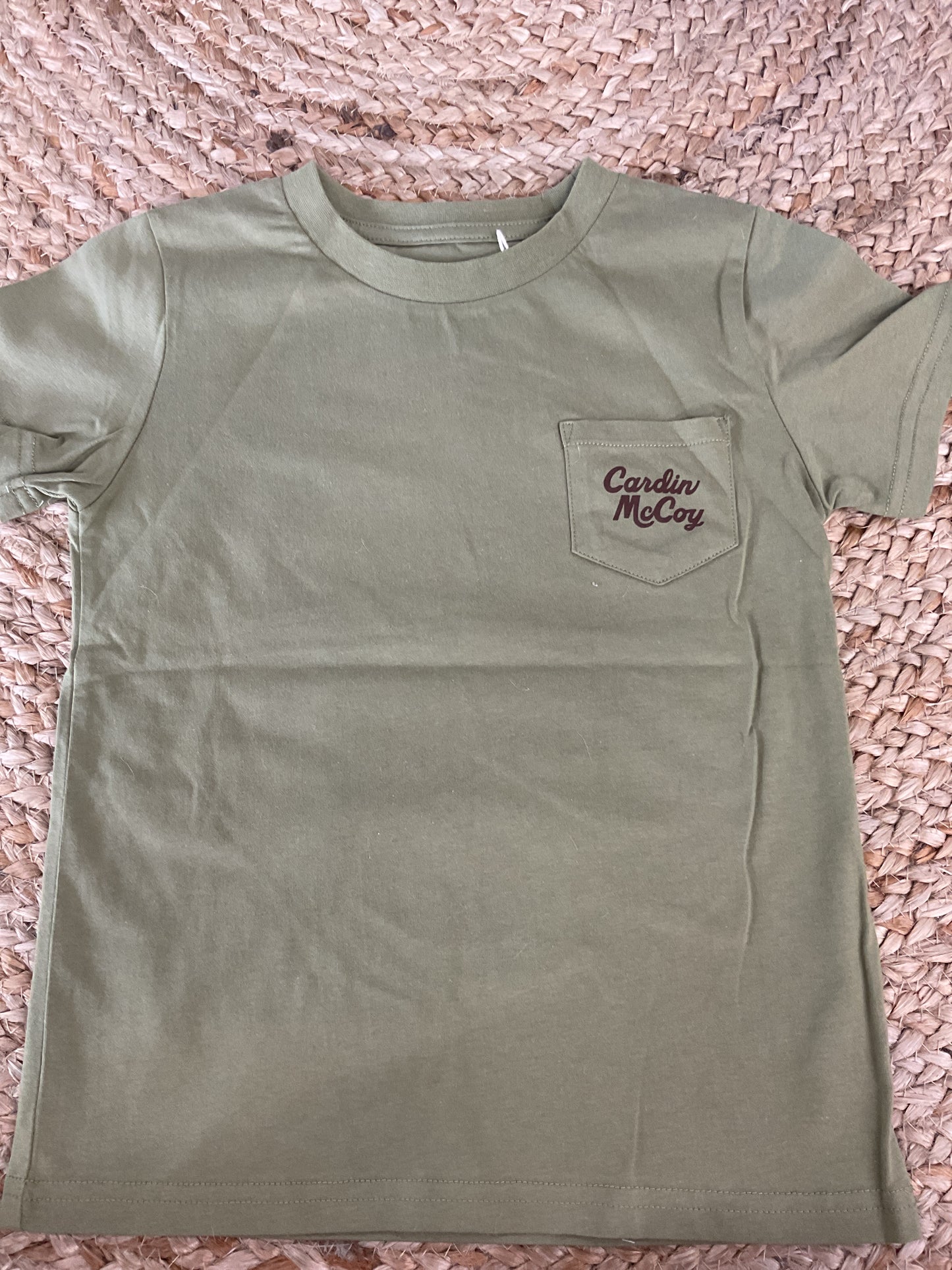 Cardin McCoy Callin and Ballin Tee (Olive)