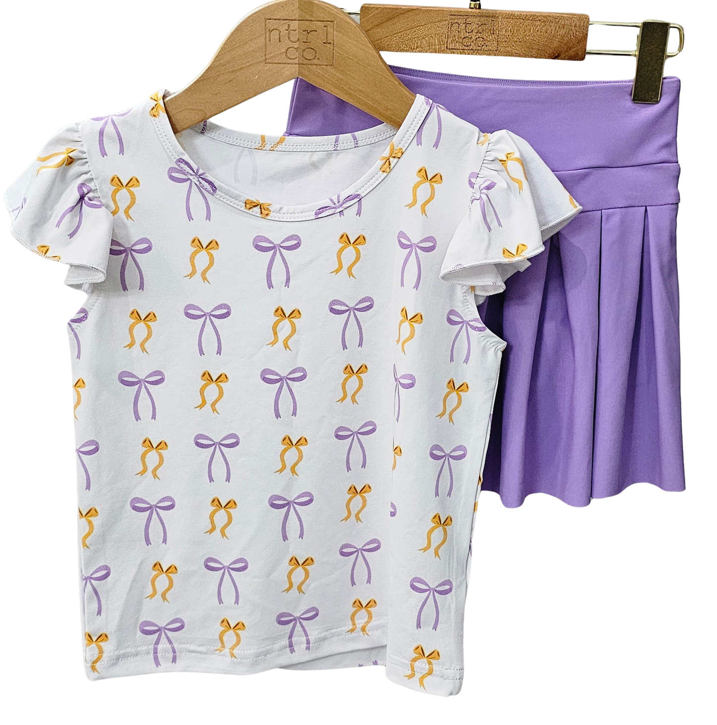 Ruffled Sleeve Chant & Cheer Set | Tigers | Gameday