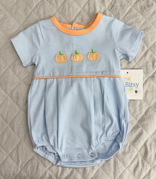 Itsy Bitsy Boys Pumpkin Bubble