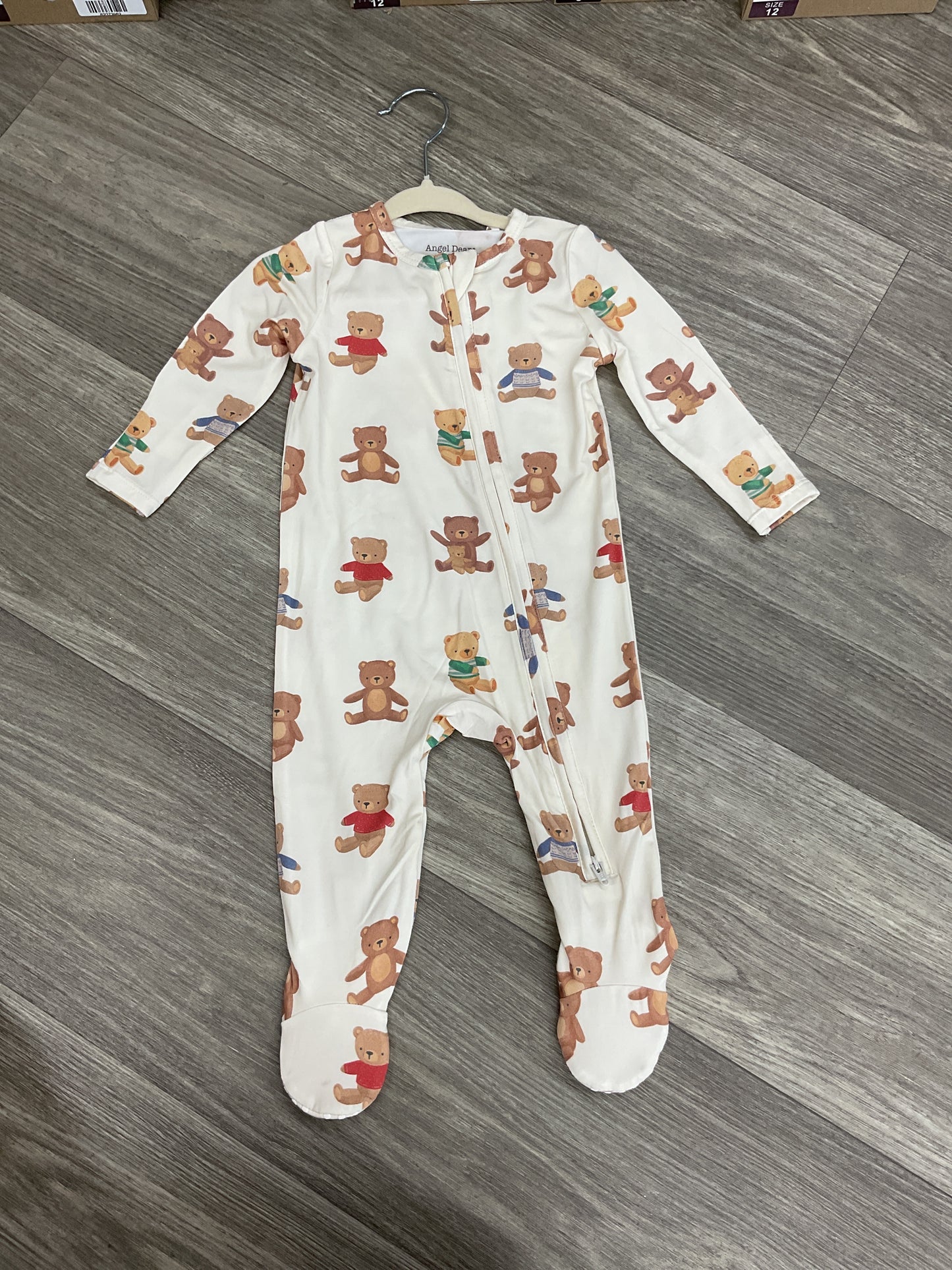 Teddy Bear 2 Way Zipper Footie