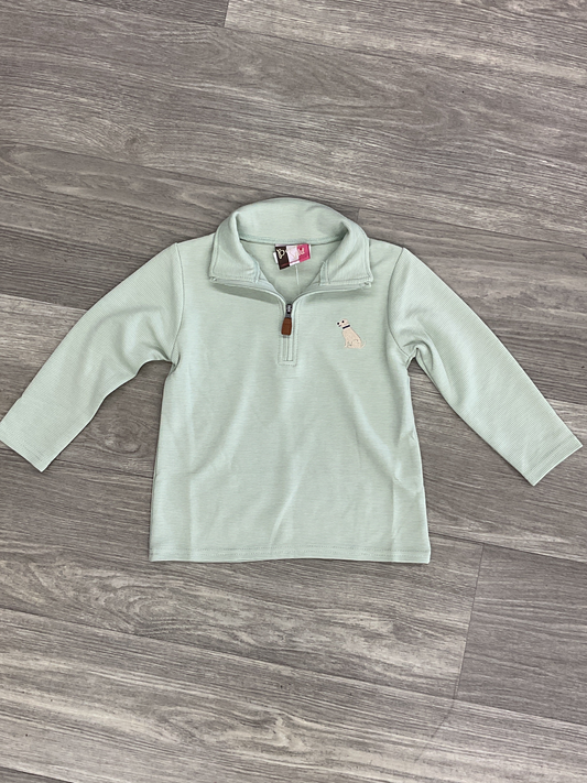 Banana Split Puppy Boys 1/4 Zip Pullover