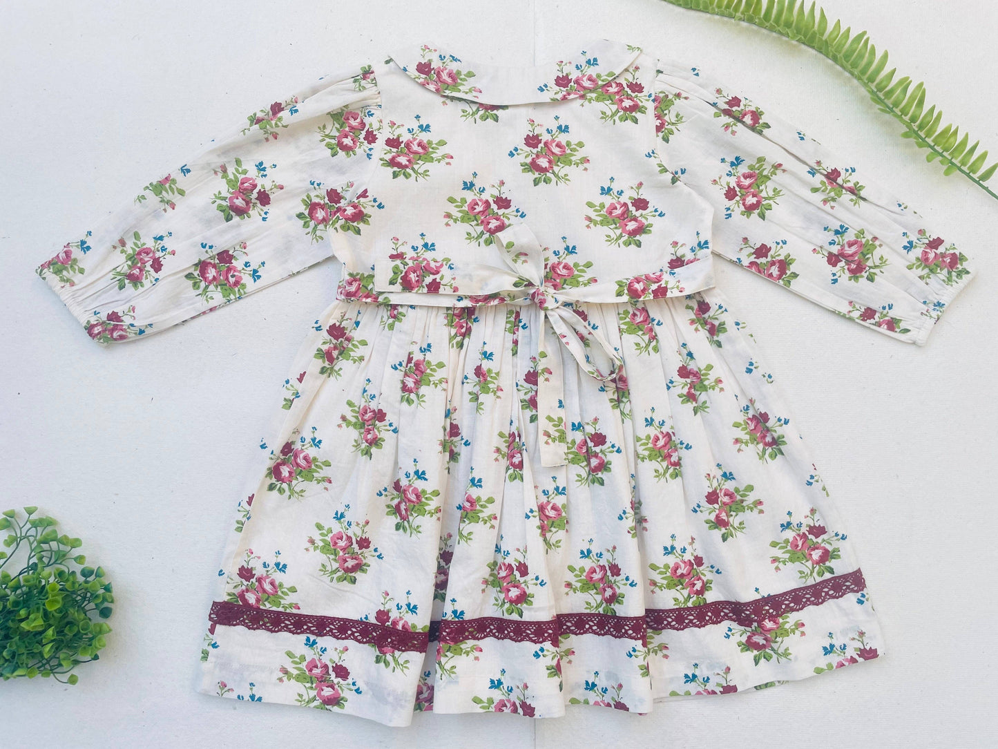 Bunch Floral Printed Dress