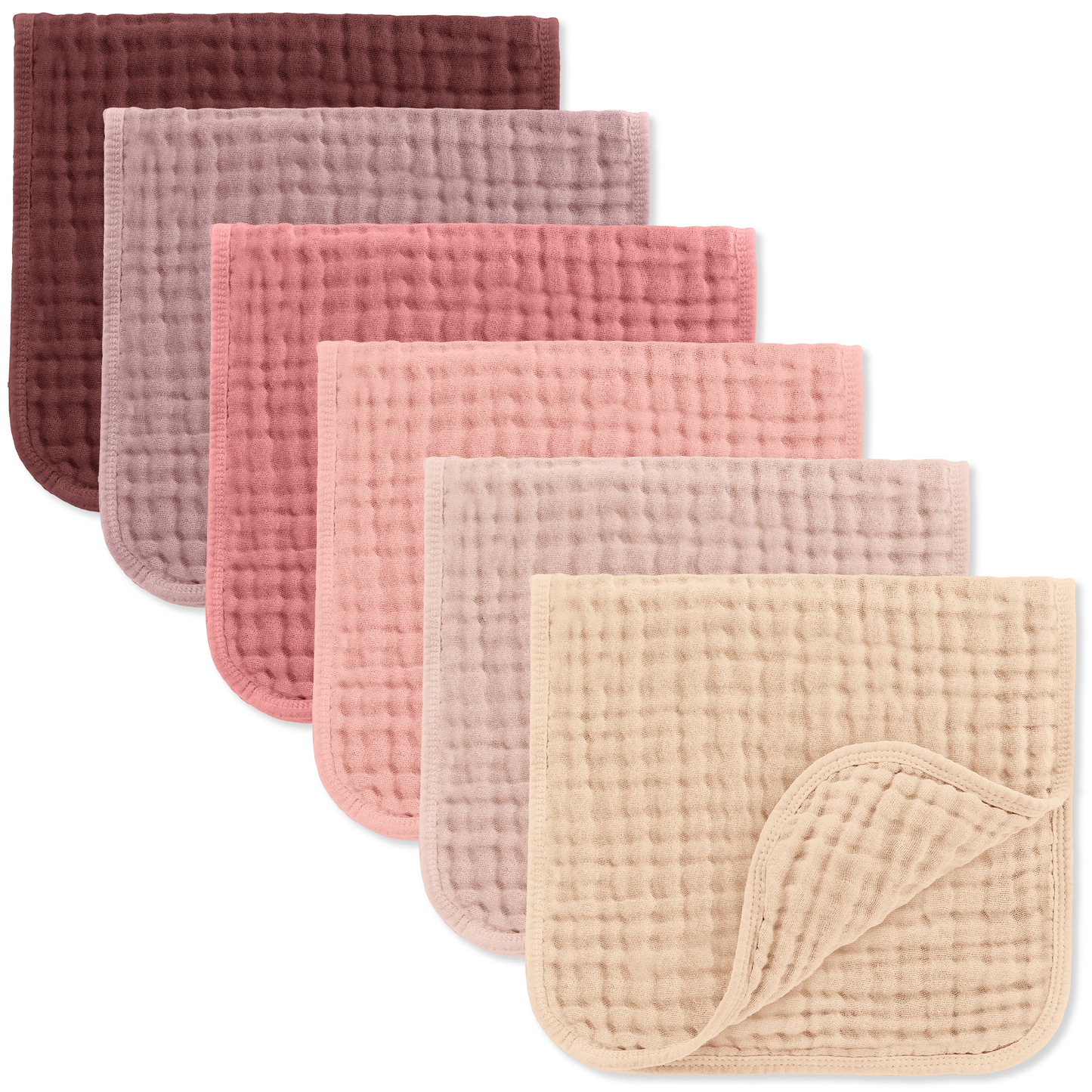 Muslin Burp Cloths by Comfy Cubs