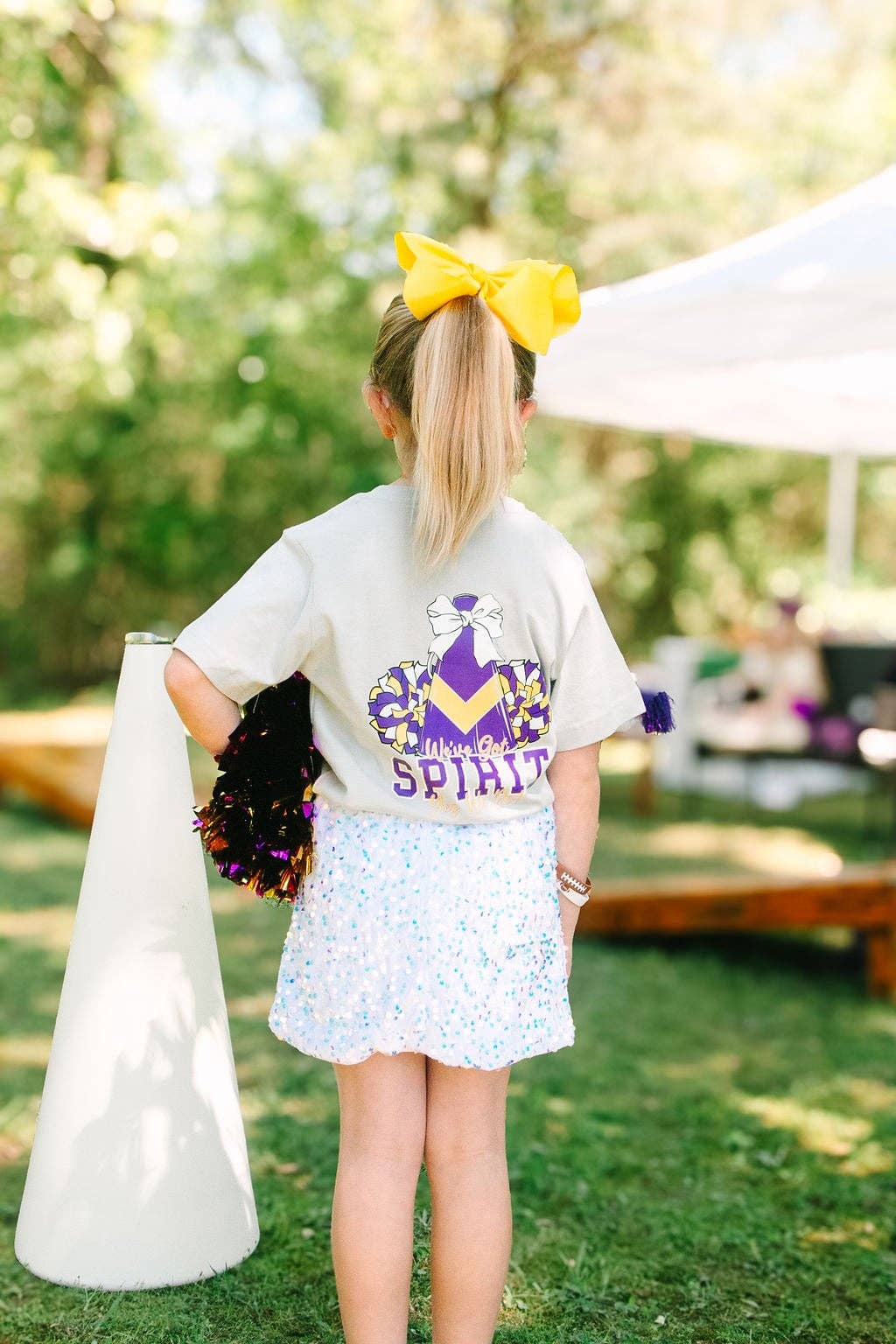 We've Got Spirit | Purple + Gold | Football Kid’s Tee