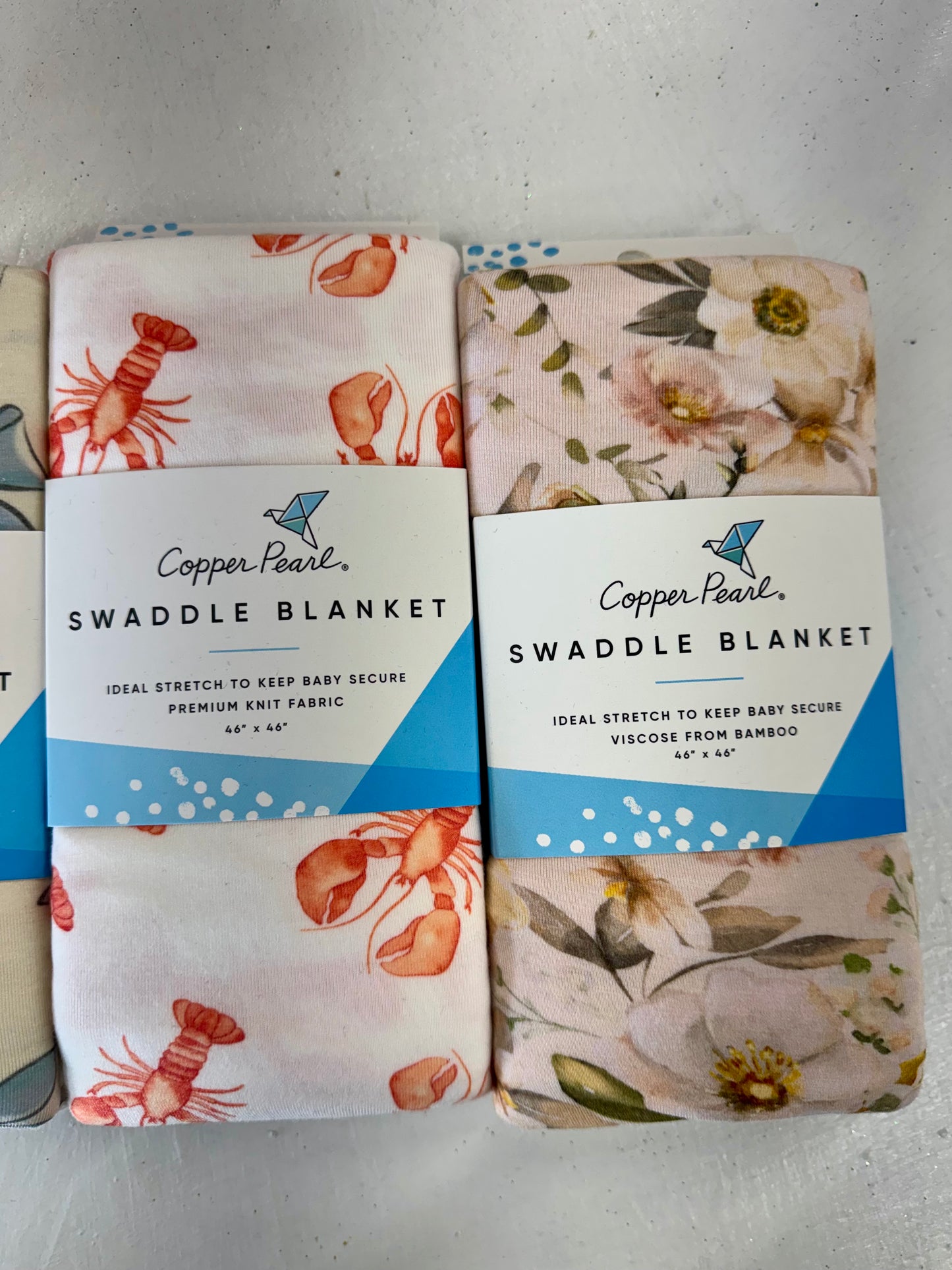 Copper Pearl Swaddles - printed