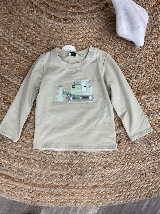 Excavator Applique Top