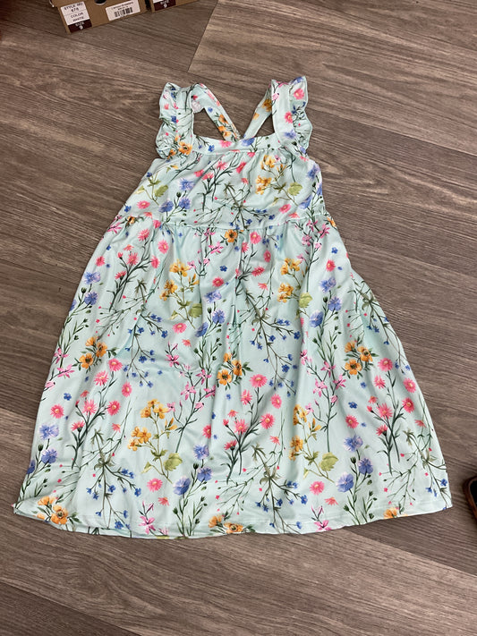 Wild Woods Ruffle Cross Back Dress