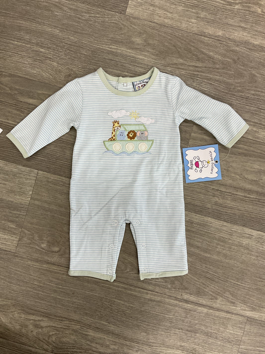 Three Sisters Noah's Ark Boys Romper