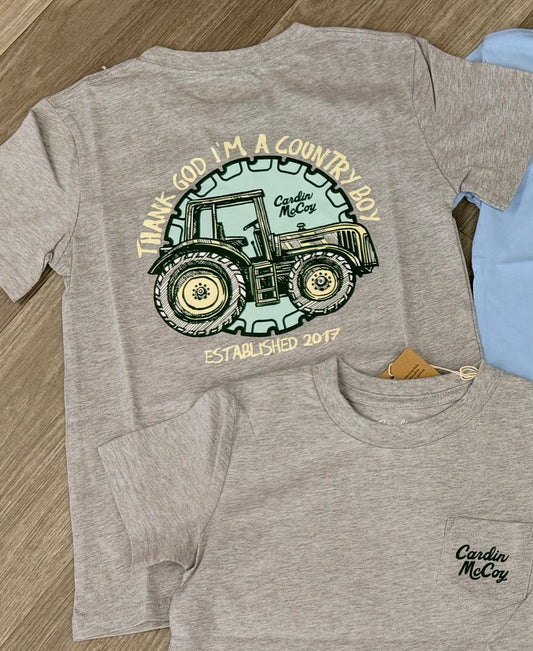 CM Thank God I'm A Country Boy T-shirt
