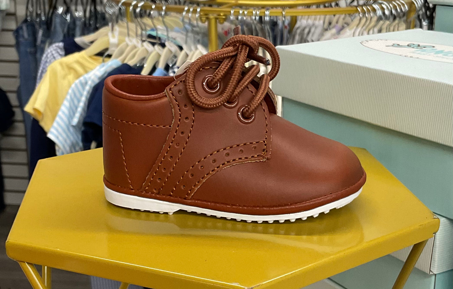 James Lace Up Shoe 2157 Cognac