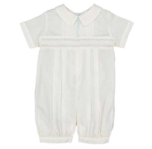 FB Boys Vintage Smocked Romper