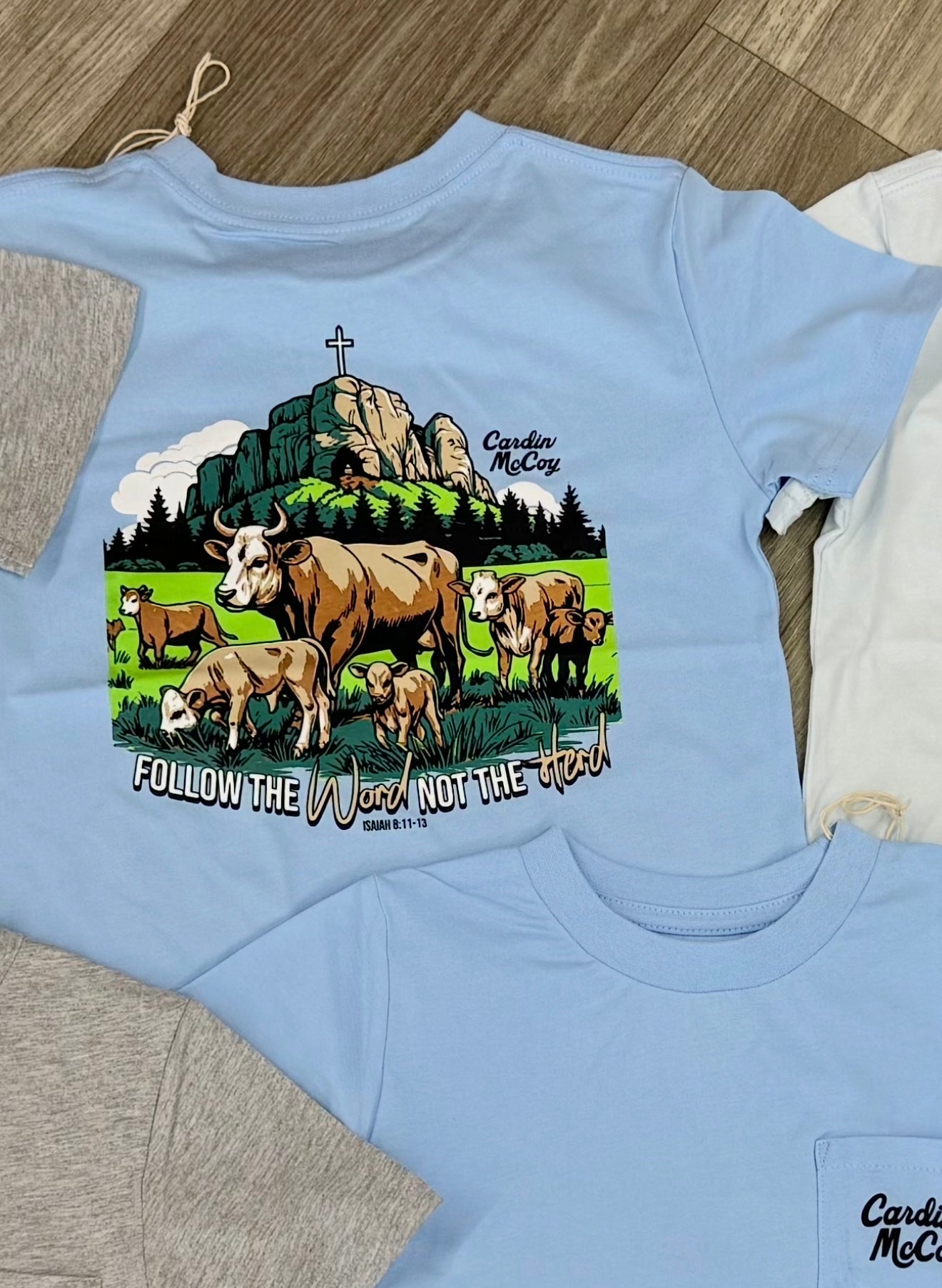 CM Follow the Word Blue T-shirt