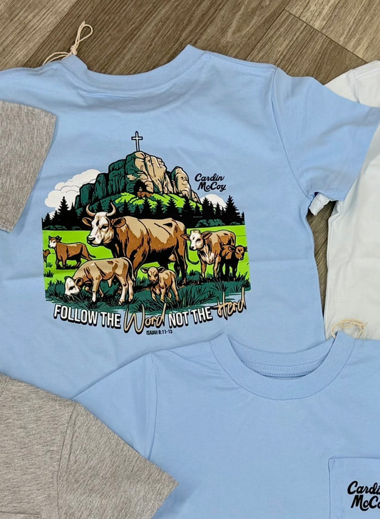 CM Follow the Word Blue T-shirt