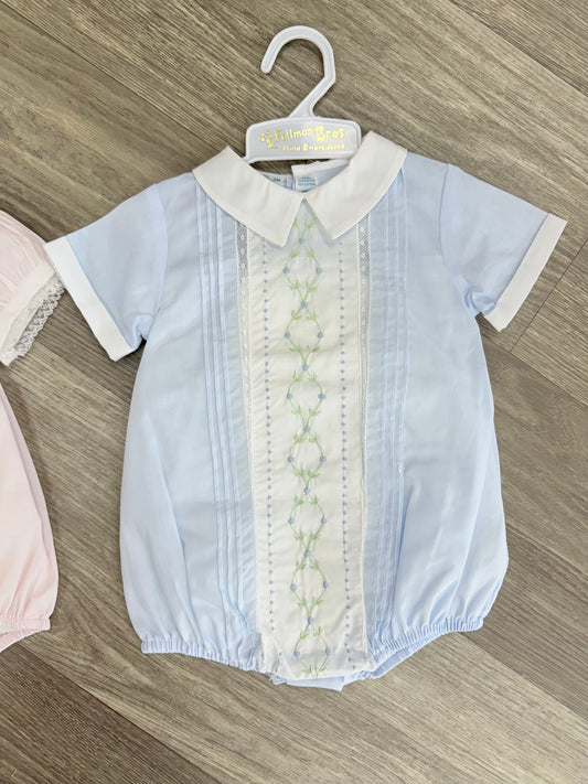 FB Boys Vintage Bloom Romper