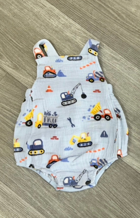 AD Crayon Construction Sunsuit
